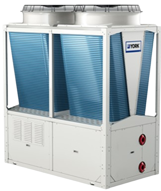 York YMAE 140 air-cooled DC inverter scroll chiller